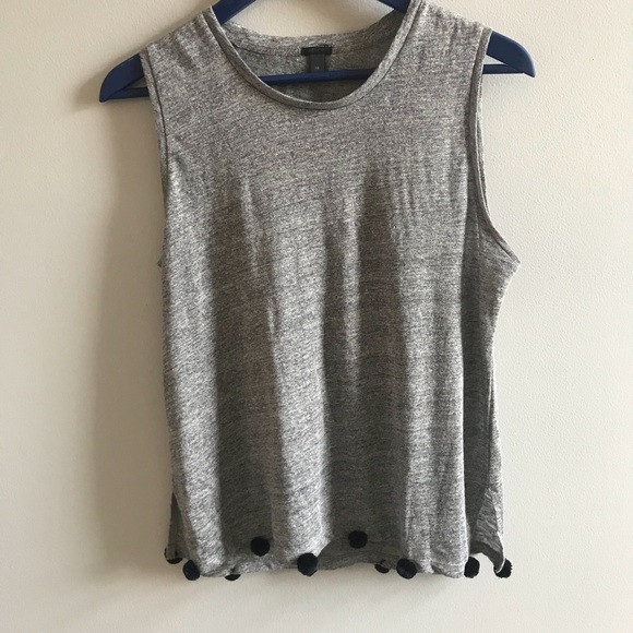 J. Crew Tops - J. Crew Pom Pom tank